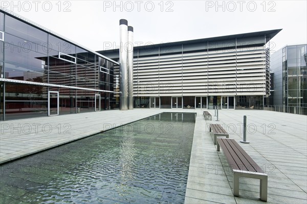 Saxon State Parliament, inner courtyard