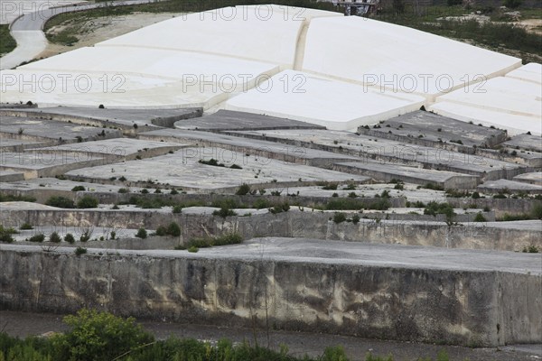 Gibellina Vecchia, after the earthquake of 1968, part of the ruins of Gibellina was buried under a