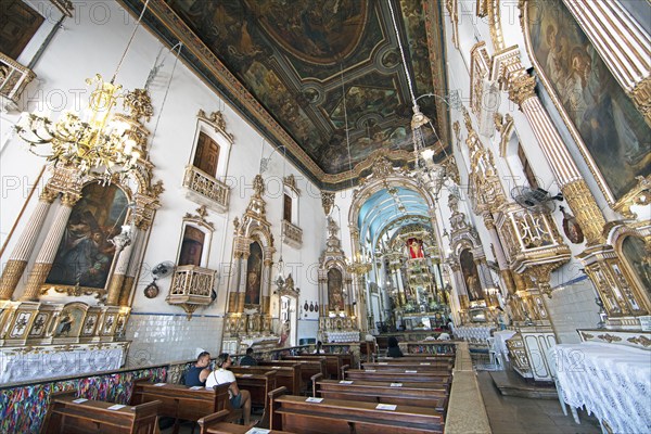 Basilica Nosso Senhor do Bonfim or Roman Catholic Church of Our Lord of the Good Death, interior