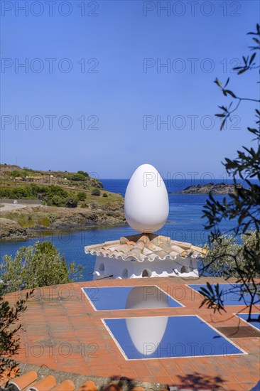 Casa Museo Salvador Dali, the artist's former home and studio, Portlligat, Cadaqués, Catalonia,