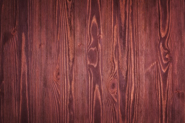Marsala old wood background, wooden planks texture close up