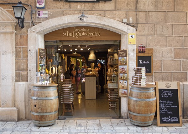 Traditional shop, Ciutadella or Ciutadela, Menorca, Balearic Islands, Spain, Europe