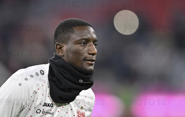 Serhou Guirassy VfB Stuttgart (09) portrait, Allianz Arena, Munich, Bavaria, Germany, Europe