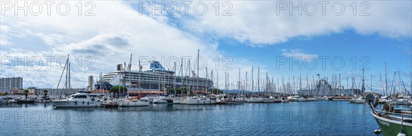 TUI Marella Discovery Cruise Ship in Port of Toulon, France, Europe