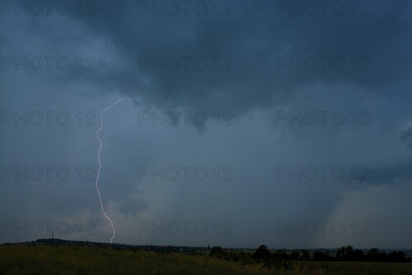 Thunderstorm near Dresden