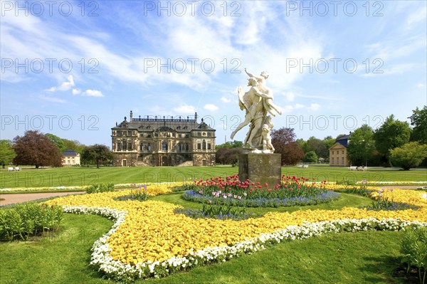 Large garden