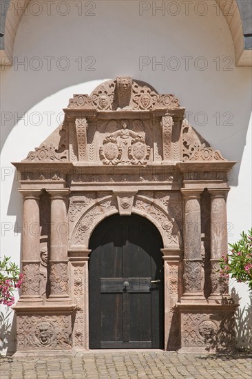 Colditz portal of the castle chapel
