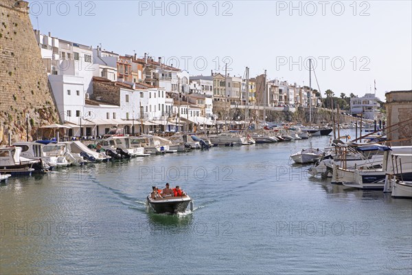 Historic Port, Ciutadella or Ciutadela, Menorca, Balearic Islands, Spain, Europe