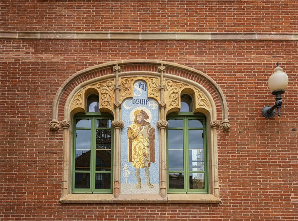 Historic hospital complex of the Hospital de la Santa Creu i Sant Pau, Barcelona, Catalonia, Spain,