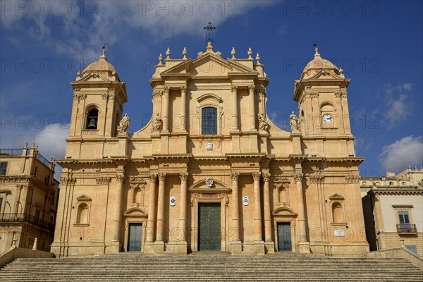 San Nicolò Cathedral, Noto, Syracuse Province, Sicily, Italy, Europe
