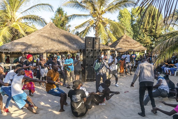 Tug of War Competition, Sanyang, Gambia, West Africa, Africa