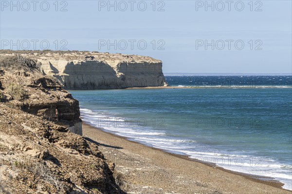 Coastline, Peninsula Valdes, Chubut Province, Argentina, South America