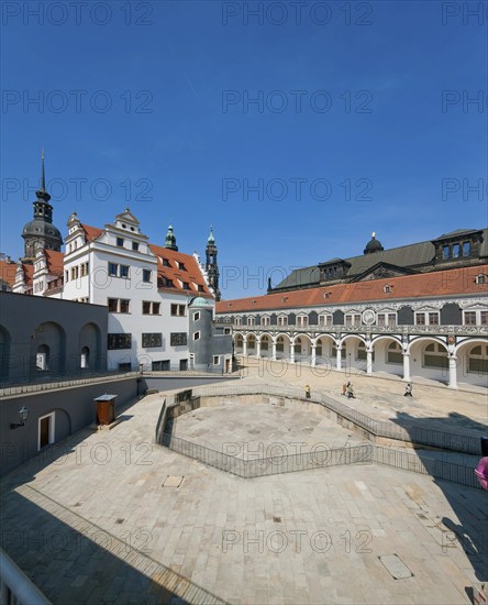 Stable courtyard of Dresden Castle