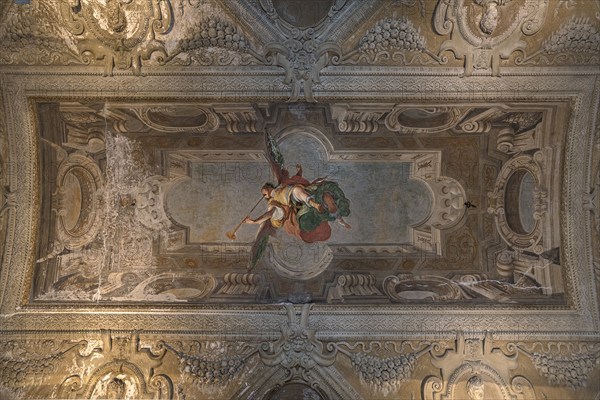 Ceiling fresco in The Golden Gallery, Villa del Principe, Palazzo di Andrea Doria, Piazza dei