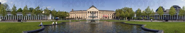 Spa hotel Wiesbaden Panorama Germany