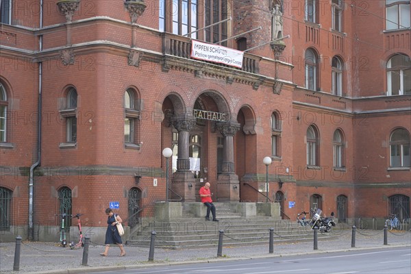 Pankow Town Hall, Breite Straße, Pankow, Berlin, Germany, Europe