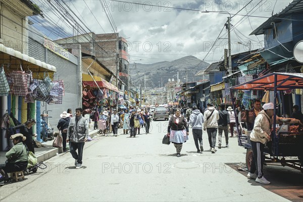 Ica Street, Mercado Mayorista, wholesale market, Huancayo, Peru, South America