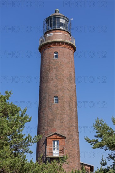 Lighthouse, Darßer Ort, Born a. Darß, Mecklenburg-Western Pomerania, Germany, Europe