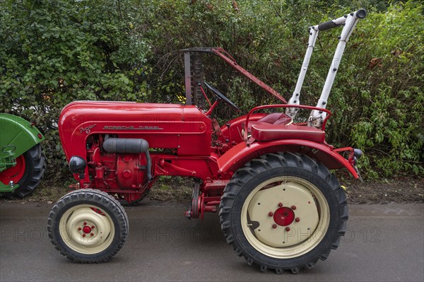 Tractor Porsche Diesel Junior. built in 1959, Bavaria, Germany, Europe