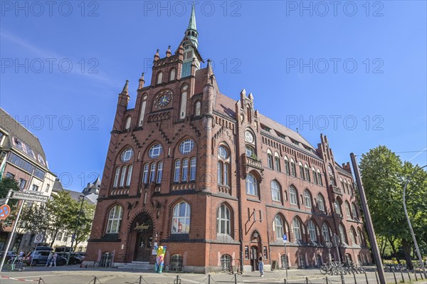 Lichtenberg Town Hall, Möllendorffstraße, Lichtenberg, Berlin, Germany, Europe