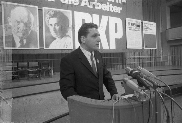 DEU, Germany, Düsseldorf: The communists' move from their exile in the GDR in 1969 was not without