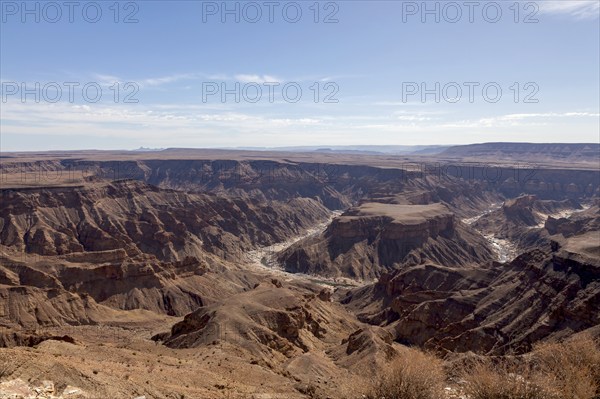 Fish River Canyon, second largest canyon in the world, Namibia, Africa