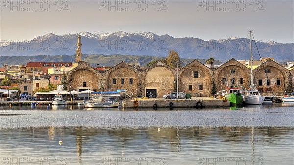 Lefka Ori, White Mountains, Snowy Mountains, Venetian Old Town, Venetian Port, Venetian Shipyards,