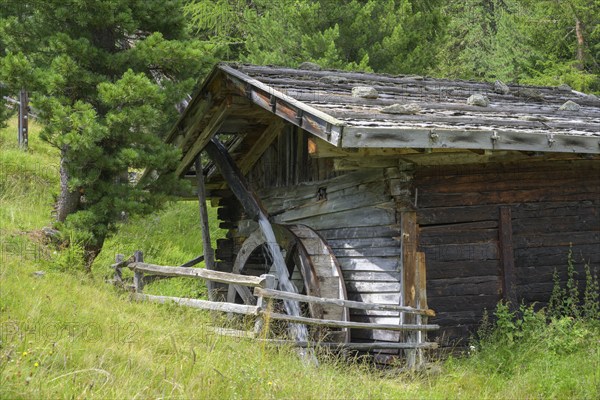 Mill, Stallwies, Martell, South Tyrol, Italy, Europe