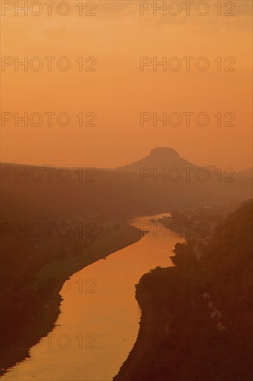Elbe valley near Bad Schandau