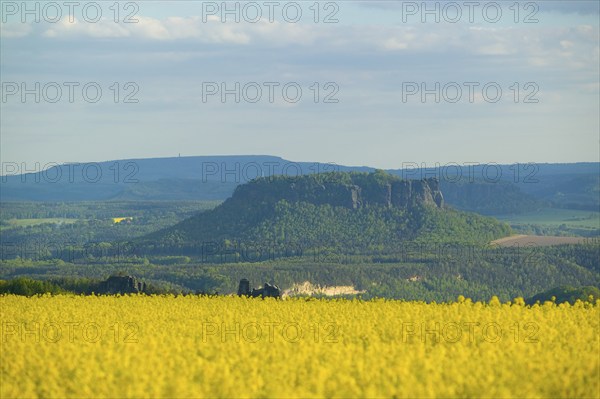 The Lilienstein is one of the most striking mountains in Saxon Switzerland in Saxony. The