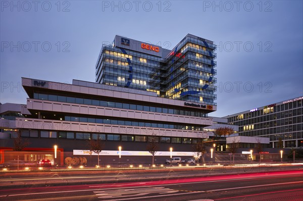 Administration building GENO-Haus Stuttgart GmbH & Co. KG Verwaltungsgesellschaft, Volksbanken,