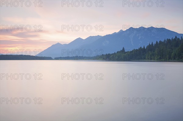 Sunrise at Lake Barmsee