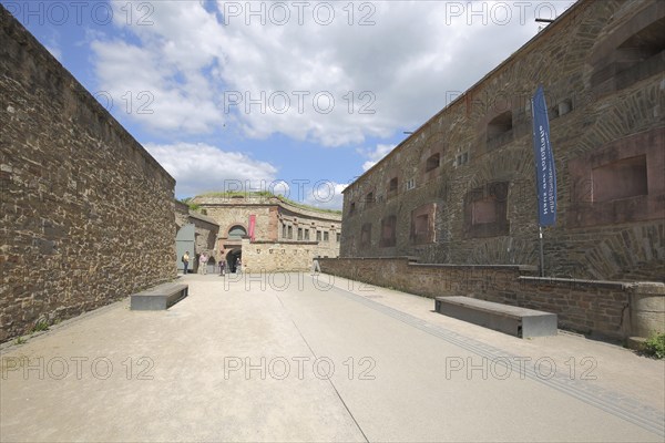 UNESCO Ehrenbreitstein Fortress, Rhineland-Palatinate, Upper Middle Rhine Valley, Germany, Europe