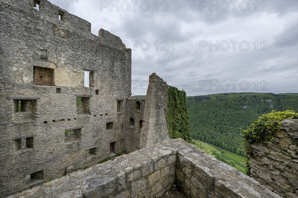Reußenstein ruins, Swabian Alb, Baden-Württemberg, Germany, Europe