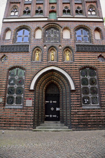 Europe, Germany, Lower Saxony, Hamburg metropolitan region, Lüneburg, Kaland House, built between