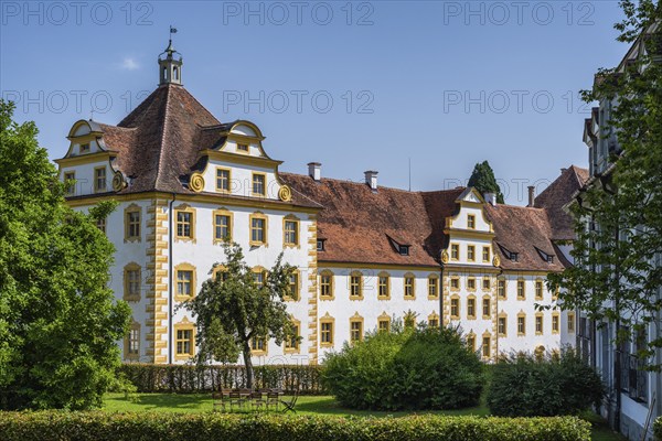 Baroque Salem Castle, former imperial abbey, former monastery of the Cistercian order, Salem, Lake
