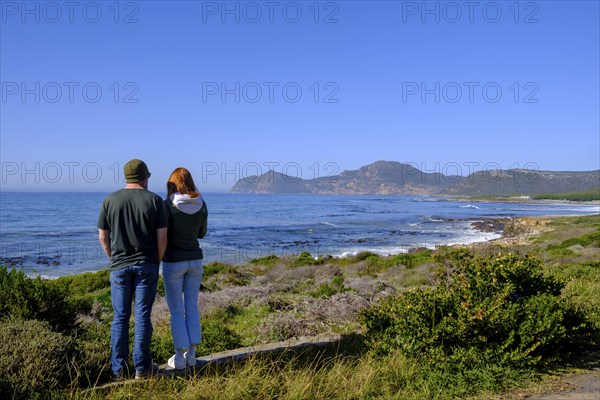 Visitors at Cape Point, Cape of Good Hope, Cape Peninsula, Western Cape, South Africa, Africa