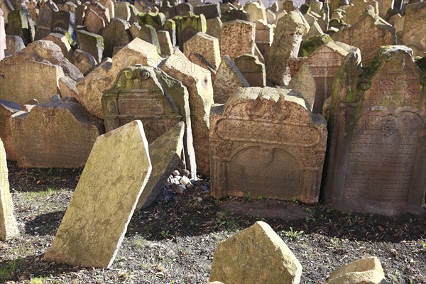 The Old Jewish Cemetery in the Josefov district is one of the most historically significant Jewish