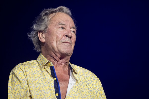 Ian Gillan, singer of Deep Purple live on 1 More Time Tour at the Max-Schmeling-Halle in Berlin on