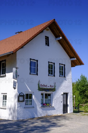 Gasthof Ried, at the peat works, Pfrunger-Burgweiler Ried nature reserve, Wilhelmsdorf,