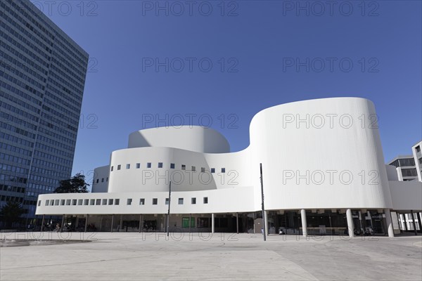 Düsseldorfer Schauspielhaus, architect Berhnhard Pfau, Gustav-Gründgen-Platz, Düsseldorf, North