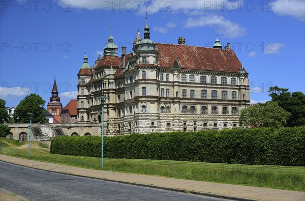 Europe, Germany, Mecklenburg-Western Pomerania, Güstrow, Güstrow Castle, built in the 16th century,