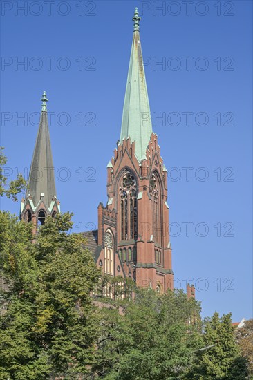 Ev. Apostel-Paulus-Kirche, Akazienstraße, Schöneberg, Berlin, Germany, Europe