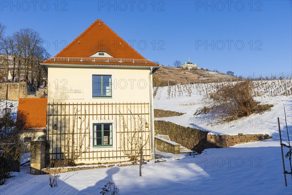 The Höflößnitz winery is also a popular destination in winter. Hoflößnitz Guest House, Radebeul,