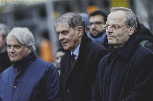 (R-L) Felix Klein, Federal Government Commissioner for Jewish Life in Germany and the Fight against