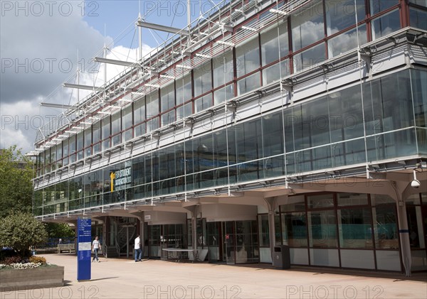 Library building at the University of Bath, England, United Kingdom, Europe