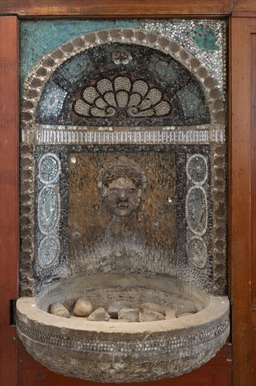 Art Nouveau fountain in the vestibule of the Künstlerhaus, cultural institution of the city of