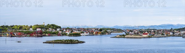 Panorama of STAVANGER, FjordSailing, Stavanger, Boknafjorden, Norway, Europe