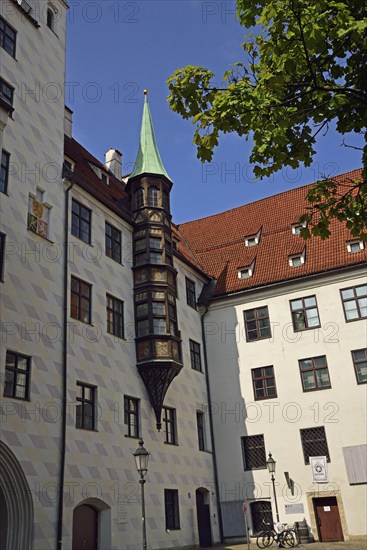 Europe, Germany, Bavaria, state capital Munich, Old Town, Old Court, built 1253 by Ludwig the