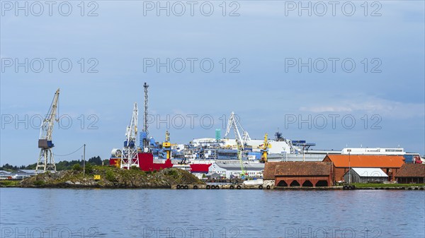 GMC Yard, Shipyard in Stavanger, Norway, Europe